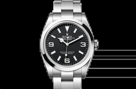 Rolex Explorer ทำจาก Oystersteel, M124270